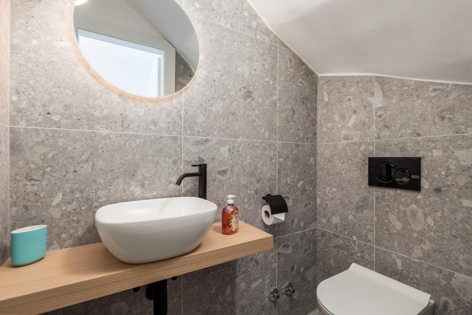 Apartmani Vila Mara M 1 Heated Pool Omišalj Eksteriør bilde